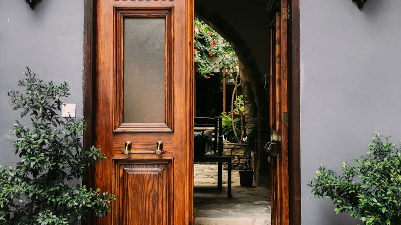 Meranti Timber Entry Doors – 4 Panels for Added Character