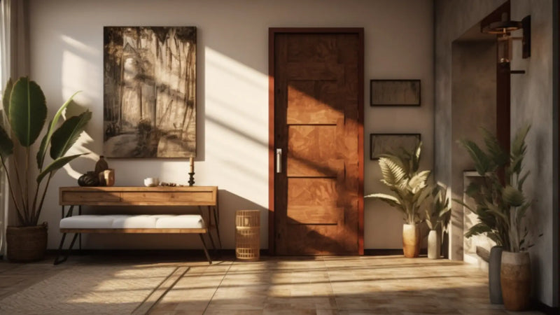 Solid Timber 4 Panel Internal Doors | Shop Direct & Save More | Shield Doors & Windows.