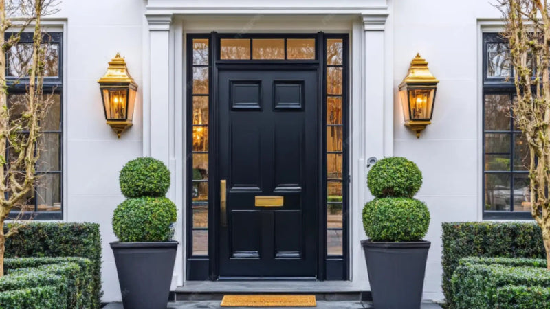 Durable and Secure External Doors – Meranti 1 Lite for a Timeless Look - Shield Doors & Windows
