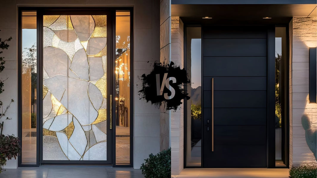 Glazed Door vs. Panel Door - Which is Right for Your Entryway? - Shield Doors & Windows