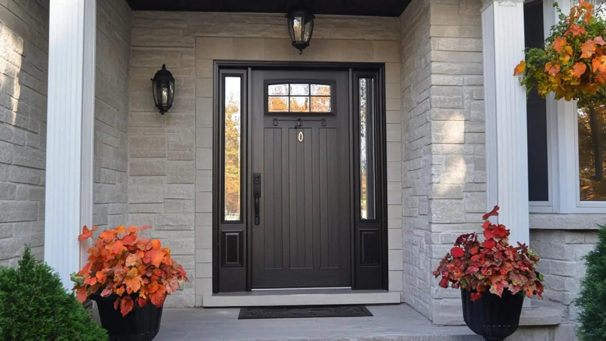Meranti 2P2L Entrance Doors for Style and Security - Shield Doors & Windows