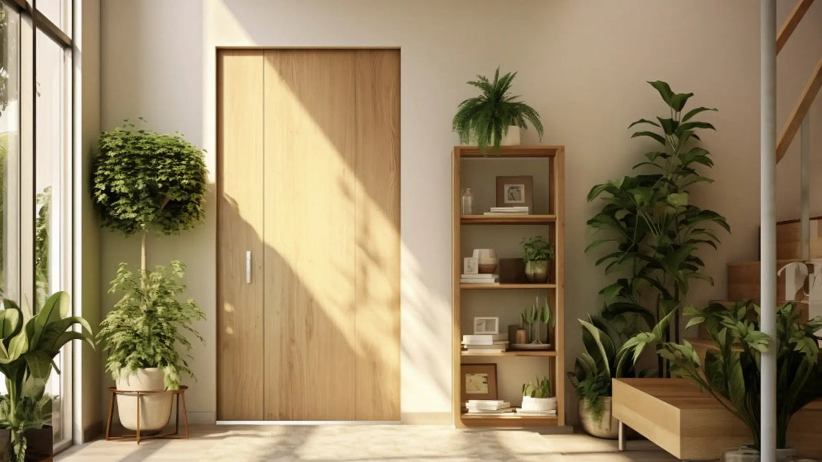 Mexicano White Oak Internal Doors for Warmth and Elegance - Shield Doors & Windows