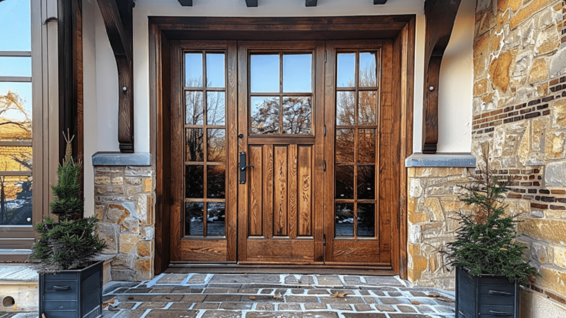 Solid Wood External Doors – Shop Durable & Stylish Options Today - Shield Doors & Windows