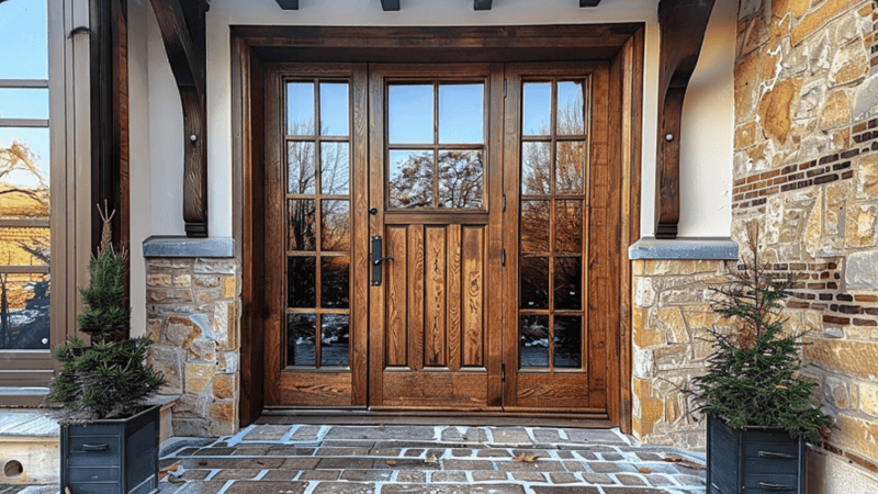 Solid Wood External Doors – Shop Durable & Stylish Options Today - Shield Doors & Windows