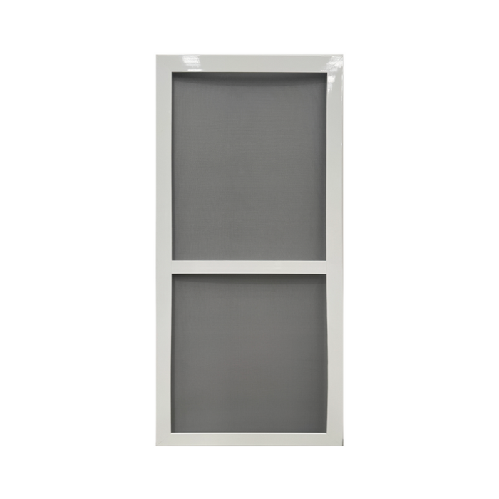 WHITE - Fiberglass Mesh Flyscreen – 2 Panel Sliding Door