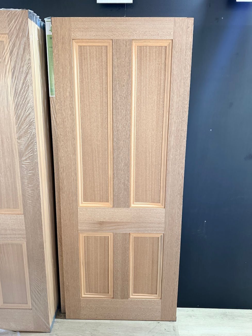 4 Panel Cedar Front Door - Shield Doors & Windows