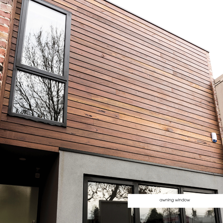 awning Window on wall