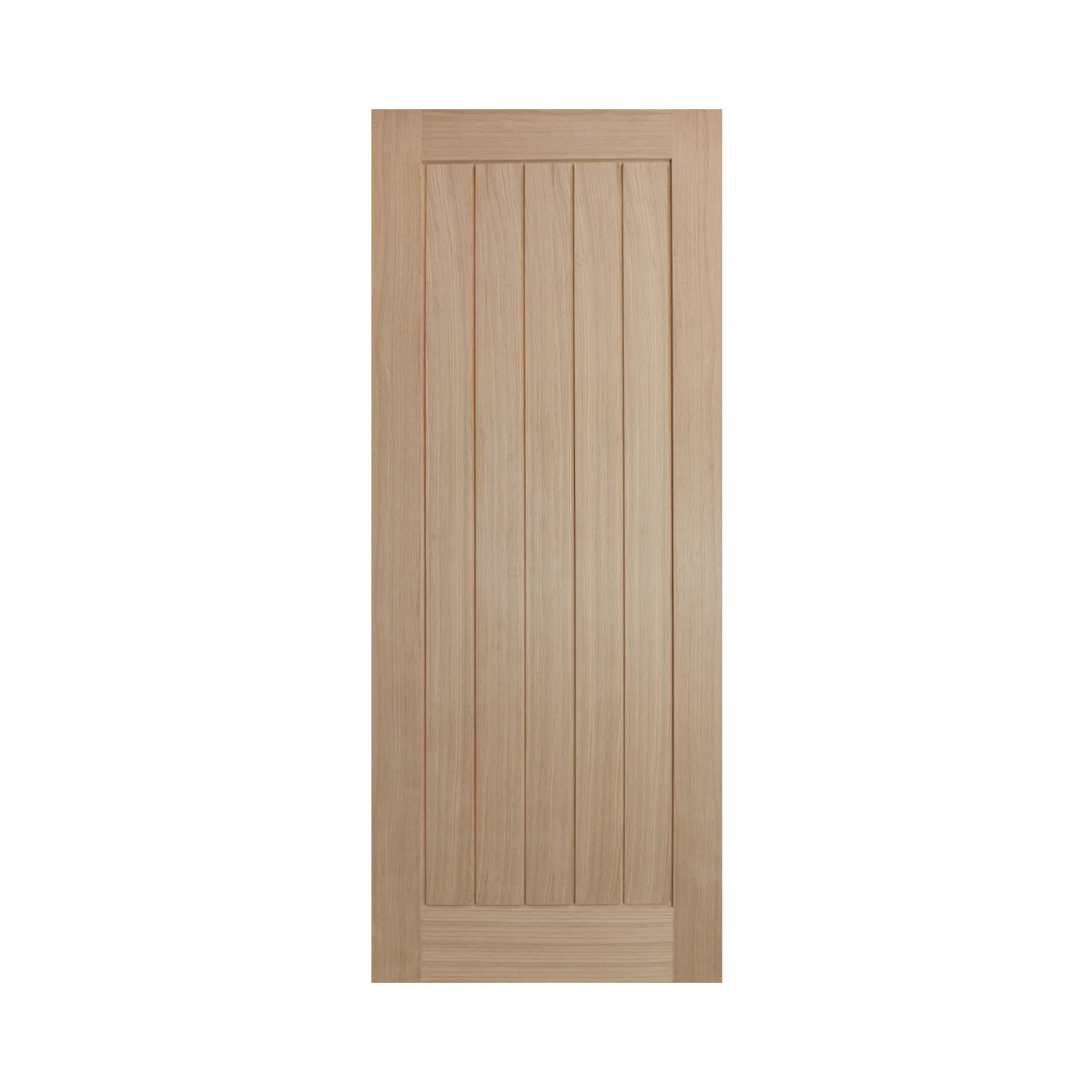 Mexicano white oak internal door with vertical panel design – premium solid timber interior door Australia
