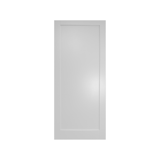 White color wooden door