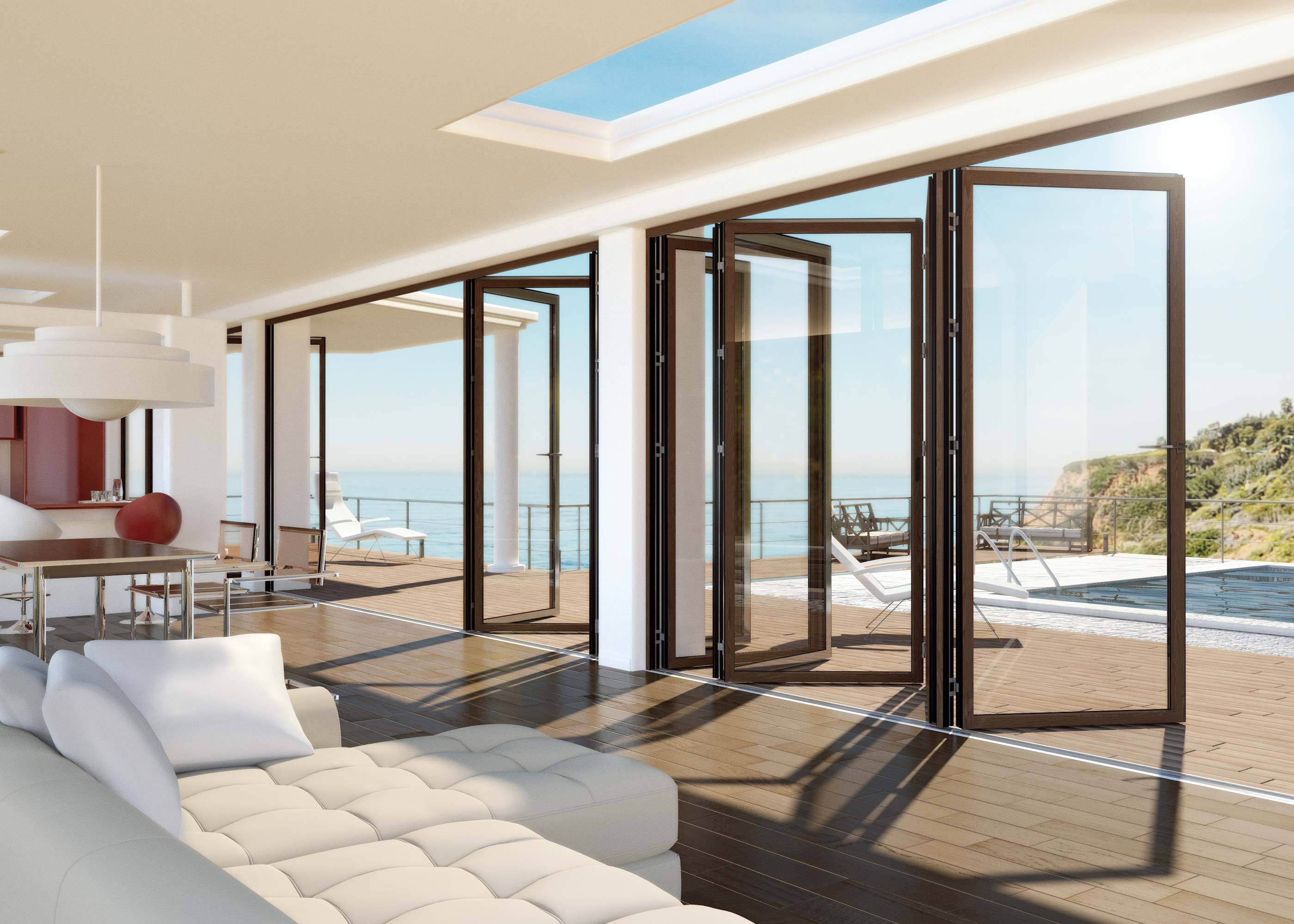 Bifold Aluminium Doors - Shield Doors & Windows