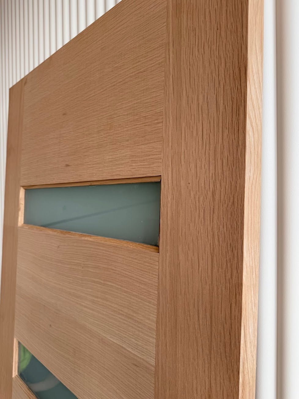 Malibu Hardwood 4 Panel Double Glazed External Timber Door - Shield Doors & Windows