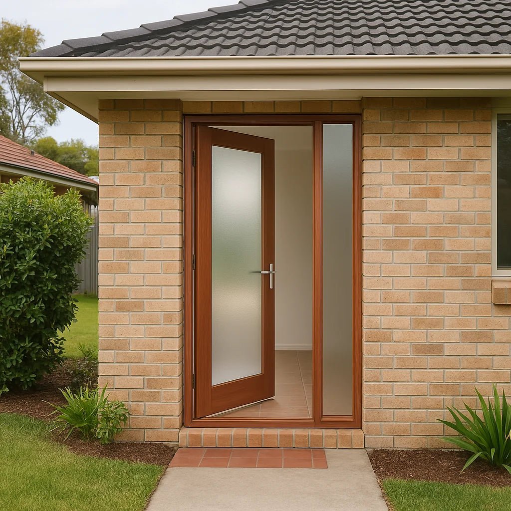Meranti 1Lite Front Door - Shield Doors & Windows