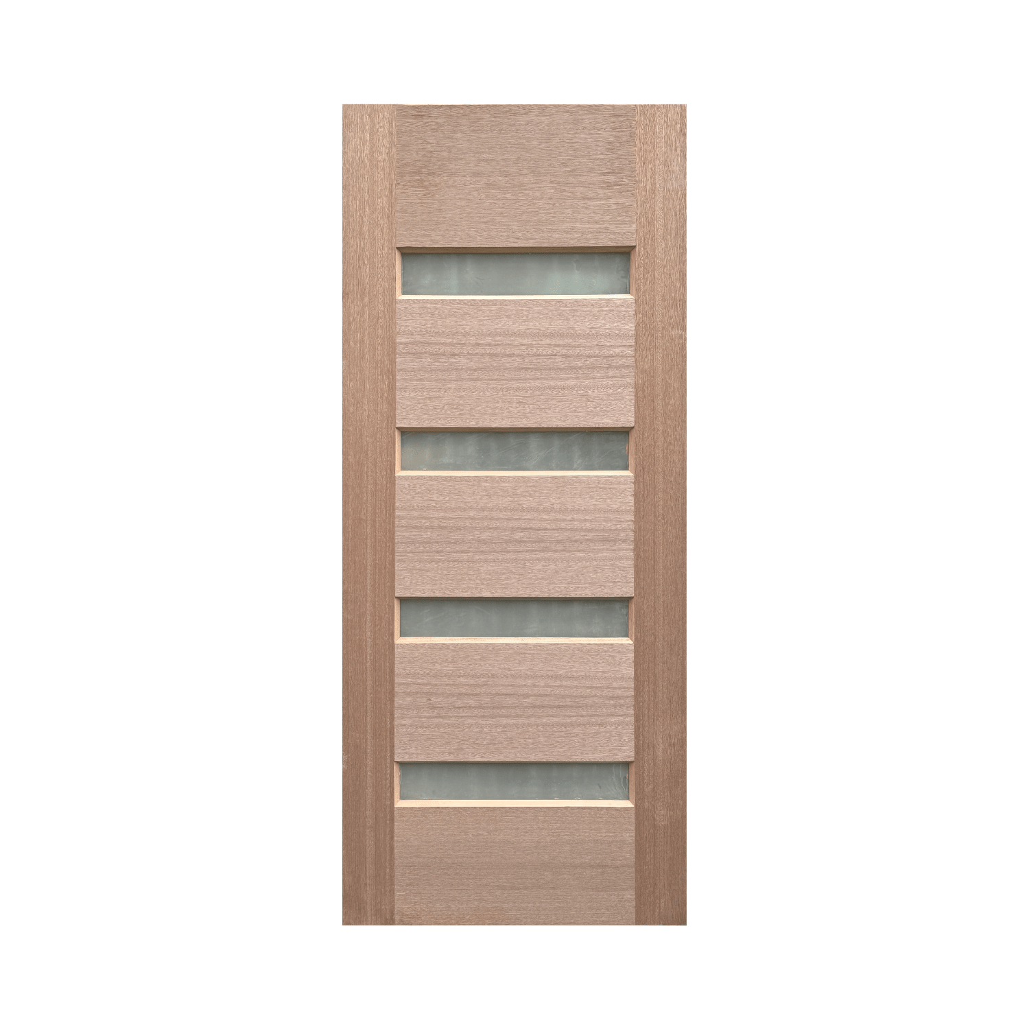 Meranti 4 Lite Panel Front Door - Shield Doors & Windows