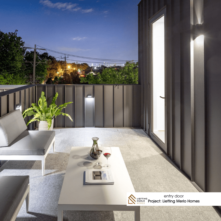 Single Aluminium Front Door - Shield Doors & Windows