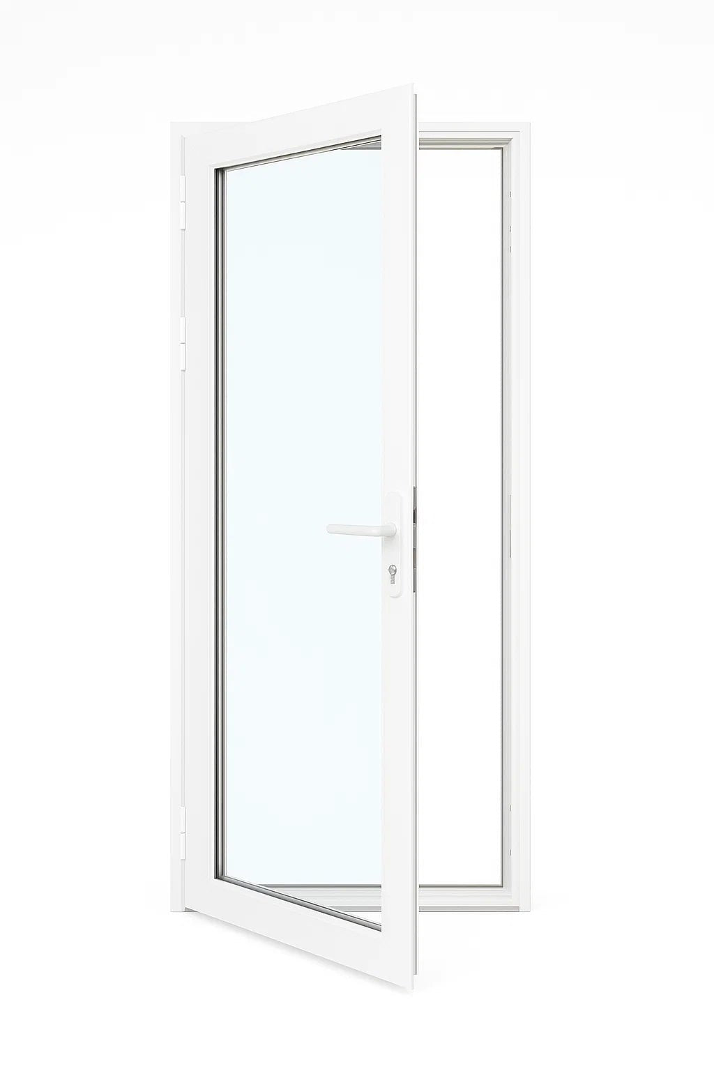 Single Aluminium Front Door - Shield Doors & Windows