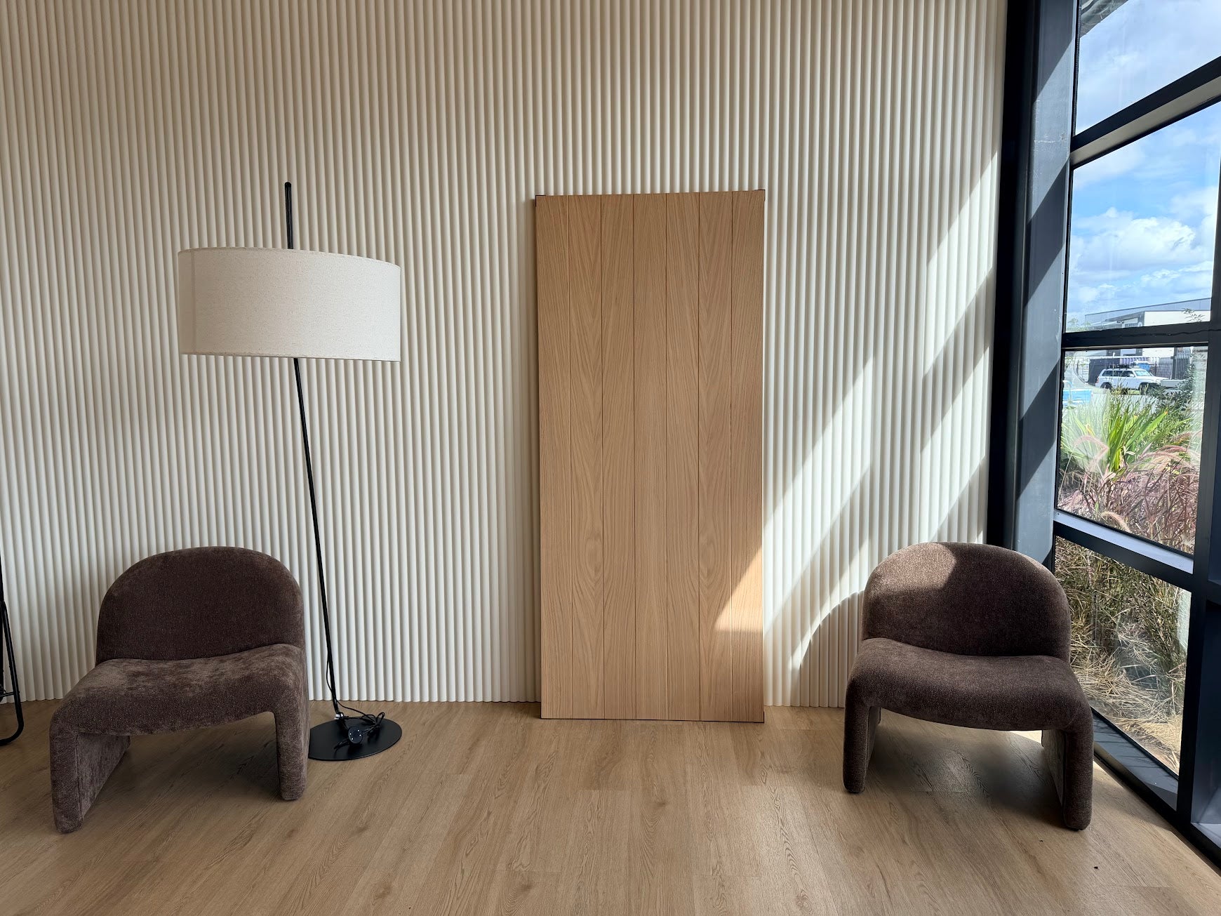 White Oak Front Door - Cherwell