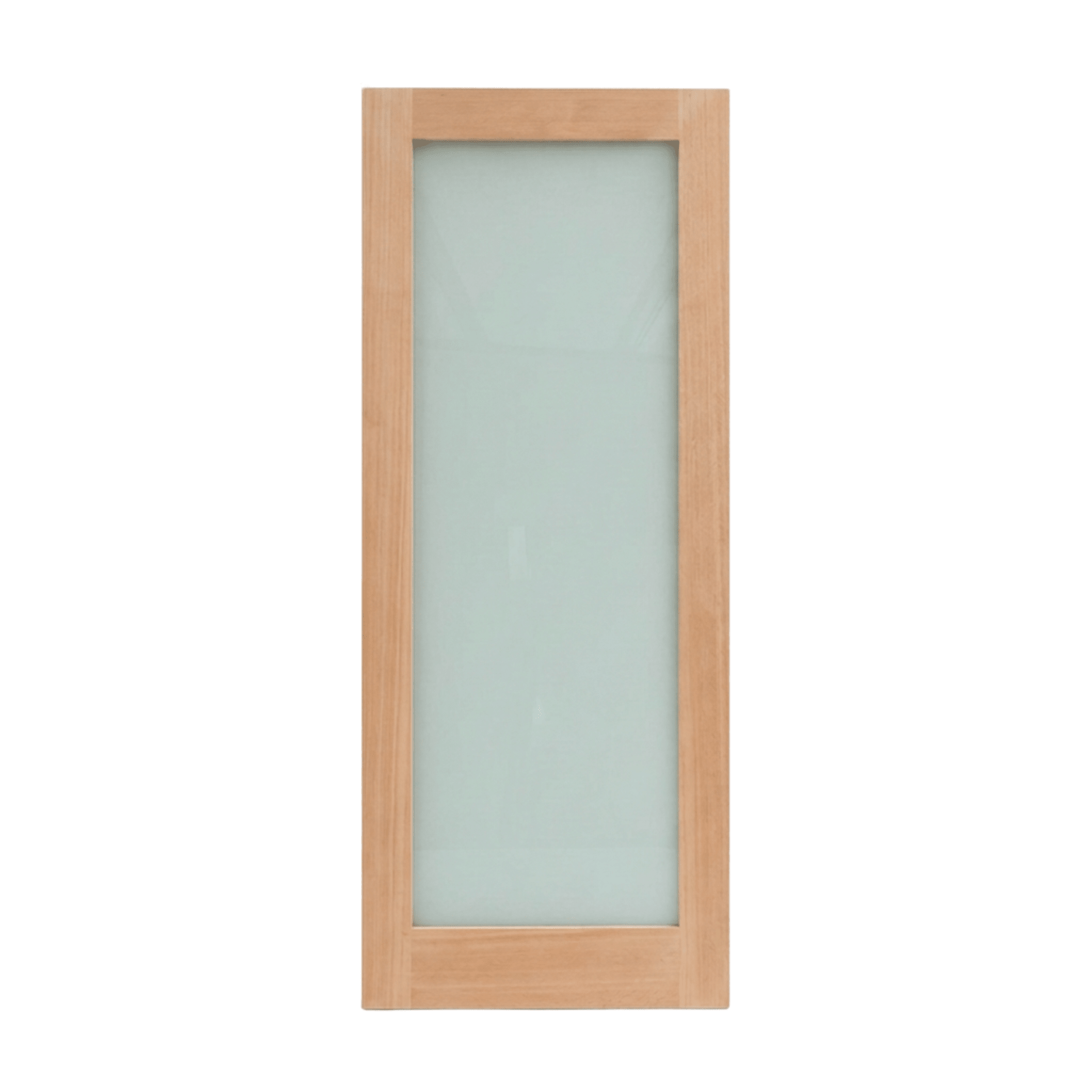 White Oak Cambridge Double Glazed Front Door - Shield Doors & Windows
