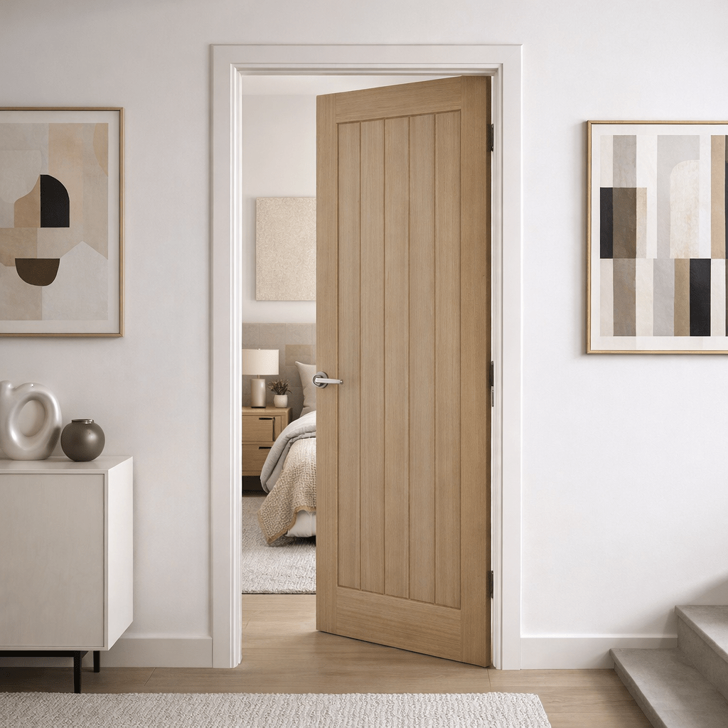 White Oak Internal Door - Mexicano - Shield Doors & Windows